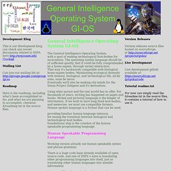 General Intelligence Operating System GI-OS