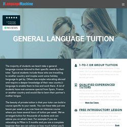 General Language Courses