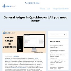 General ledger in Quickbooks