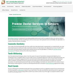 General Dental Services List