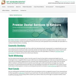 General Dental Services List