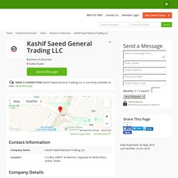 Kashif Saeed General Trading LLC