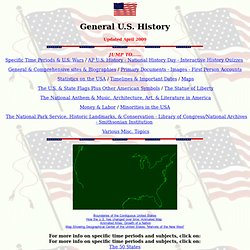 General U.S.A. History