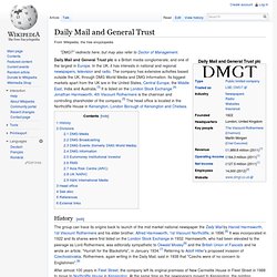 Daily Mail and General Trust