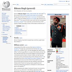 Bikram Singh (general)