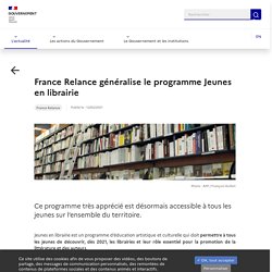Programme Jeunes en librairie géneralisé 2021