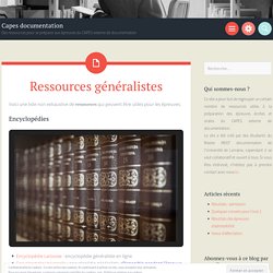 Ressources généralistes