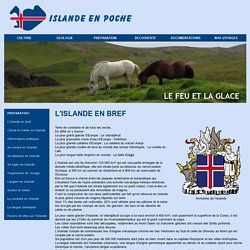 Généralités sur l'Islande