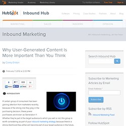 Why User-Generated Content Is More Important Than You Think