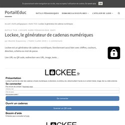 Lockee, le générateur de cadenas numériques