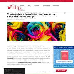 19 générateurs de palettes de couleurs pour un site attirant - Http5000
