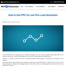 How to Use PPC for Law Firm Lead Generation