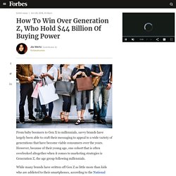 How To Win Over Generation Z, Who Hold $44 Billion Of Buying Power