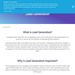 Lead Generation Success Guides - Get Better Leads, Faster - Marketo