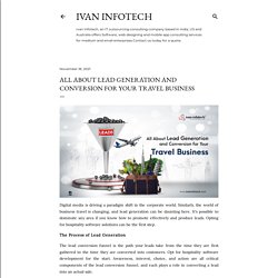 All About Lead Generation and Conversion for Your Travel Business