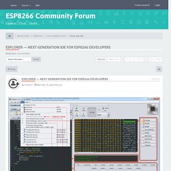 Community Forum View topic - ESPlorer — Next Generation IDE for ESP8266 developers