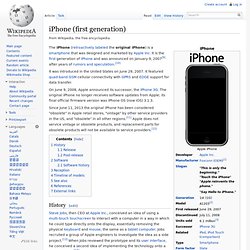 iPhone (1st generation)