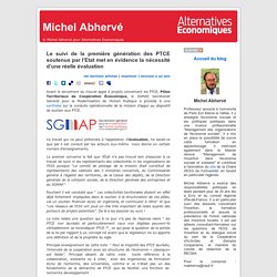 Le suivi de la première génération des PTCE soutenus par l'Etat met en évidence la nécessité d'une réelle évaluation. Michel Abhervé. Alternatives économiques. alternatives-economiques.fr