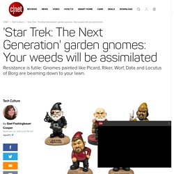 'Star Trek: The Next Generation' garden gnomes: Your weeds will be assimilated - CNET
