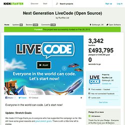 Next Generation LiveCode (Open Source) by RunRev Ltd