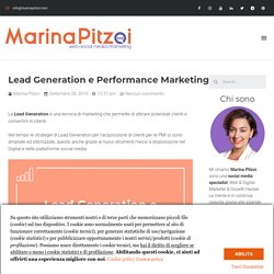 Lead Generation e Performance Marketing per PMI