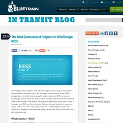 The Next Generation of Responsive Web Design: RESS