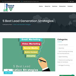 5 Best Lead Generation Strategies