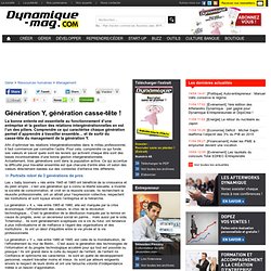 Génération Y, génération casse-tête ! | Richesses Humaines | Scoop.it