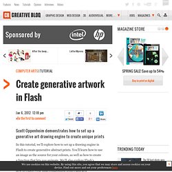 Create generative artwork in Flash