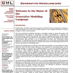 Generative Modeling