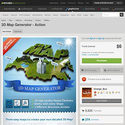 3D Map Generator - Action