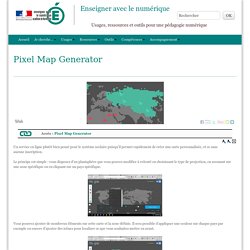 Pixel Map Generator - Enseigner avec le numérique