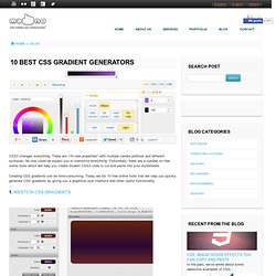 10 Best CSS Gradient Generators Web Design and Web Development Agency based in Palma de Mallorca, Baleares, Spain - MA-NO Web Design and Development