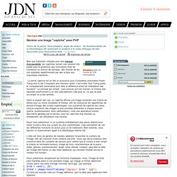 Générer une image "captcha" avec PHP - JDN Développeurs