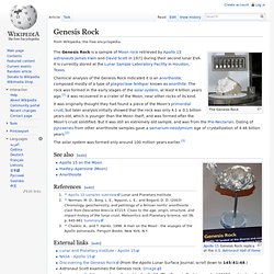 Genesis Rock