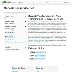 Genesistreeservice.net