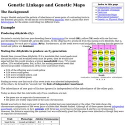 Genetic Linkage and Genetic Maps