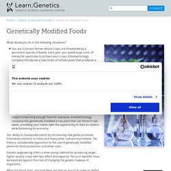 ARTICLE #7 Genetically Modified Foods