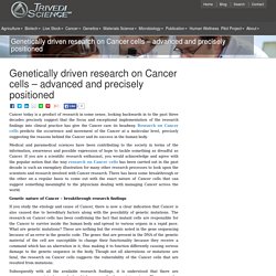 Research On Cancer Cells