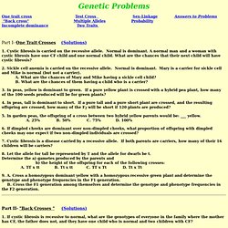 geneticsproblems