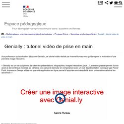 Genially : tutoriel vidéo de prise en main