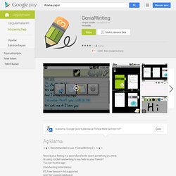 Genial Writing - Android Market