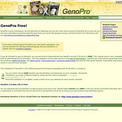 Free Version - GenoPro