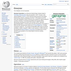 Genzyme - Wiki