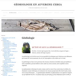 Géobiologie » Géobiologie en Auvergne CERGA