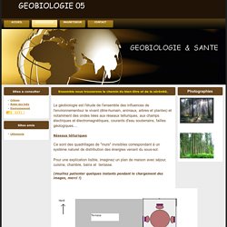 Géobiologie et santé - Géobiologie