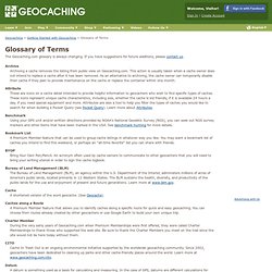 Glossary