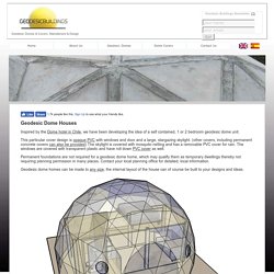 Geodesic Dome Covers - Geodesic Dome design, dome covers, sales, hire & delivery anywhere in Europe at Geodesic Buildings