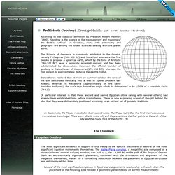 Geodesy Homepage