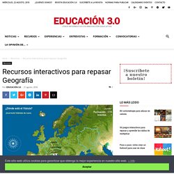 Recursos para Geografía: interactivos para aprender y repasar